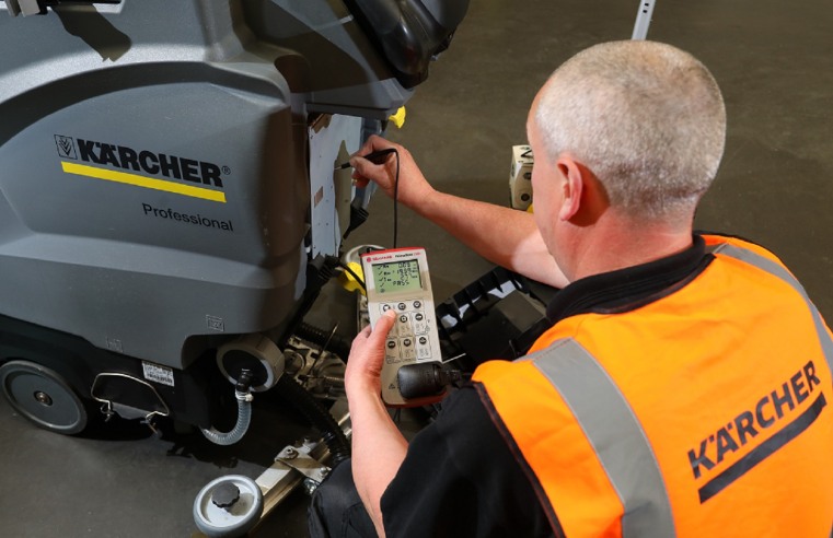 SEAWARD TESTERS CLEAN UP AT PRESSURE WASHER MANUFACTURER