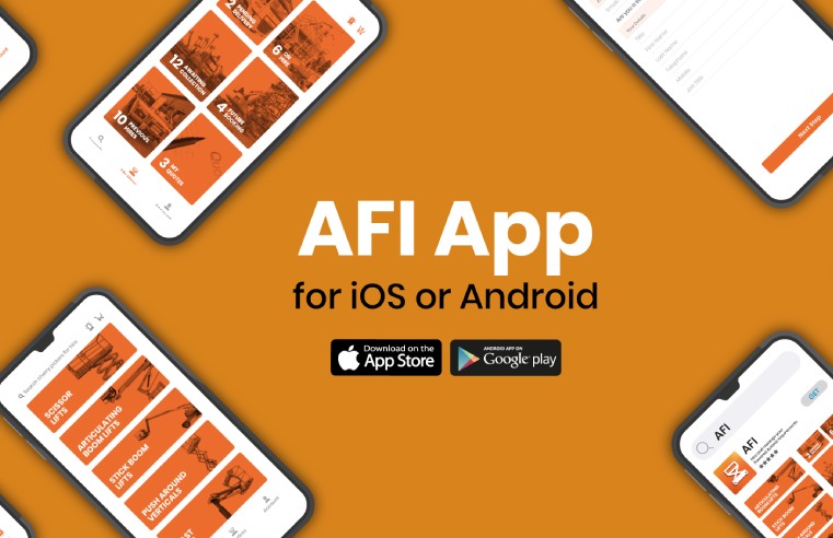 AFI LAUNCHES FIRST FULLY INTEGRATED MEWP HIRE APP