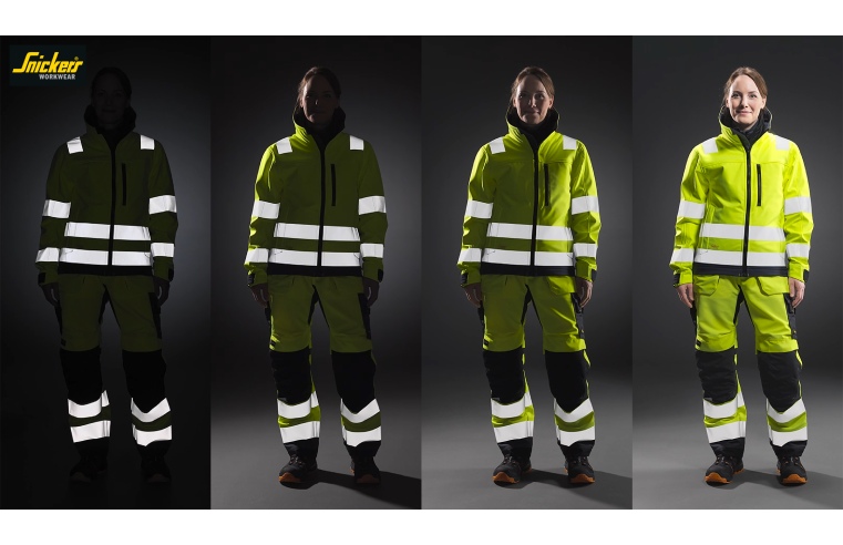 ISO COMPLIANT HIGH-VIS WORKWEAR FROM SNICKERS