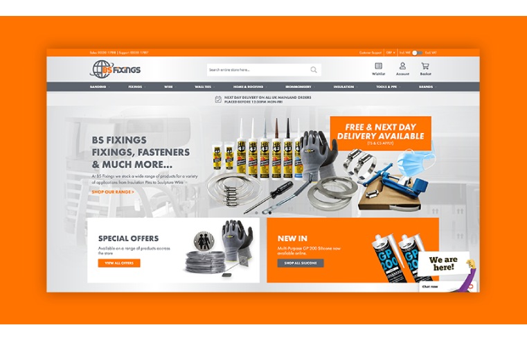 BS FIXINGS LAUNCHES EXCITING NEW WEBSITE