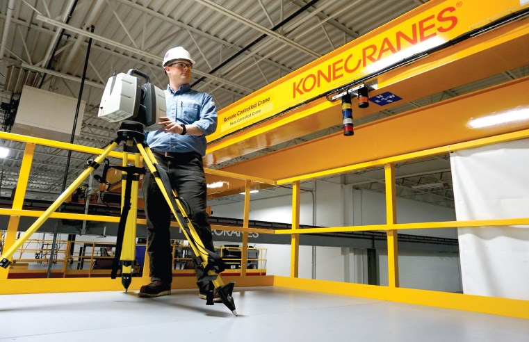 KONECRANES’ RAILQ 3D – KEEPING CRANES RUNNING STRAIGHT AND TRUE