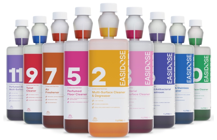 CLEENOL LAUNCHES NEW EASIDOSE RANGE OF CLEANING PRODUCTS