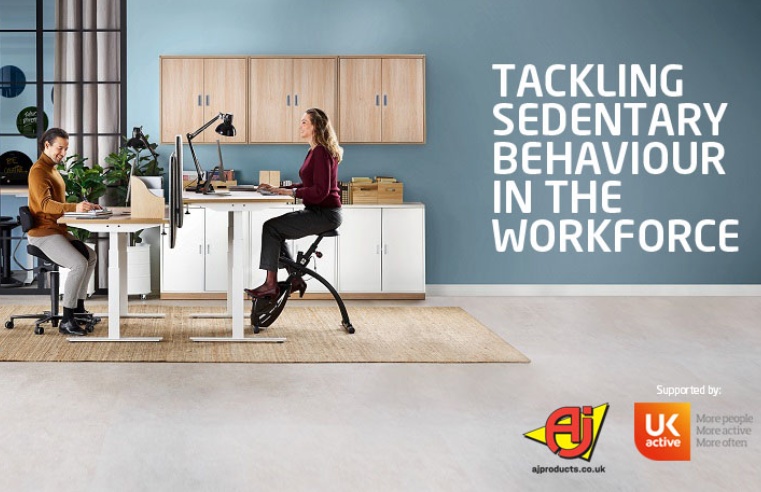AJ PRODUCTS AND UKACTIVE INVESTIGATE HOW TO TACKLE SEDENTARY BEHAVIOUR IN THE WORKFORCE