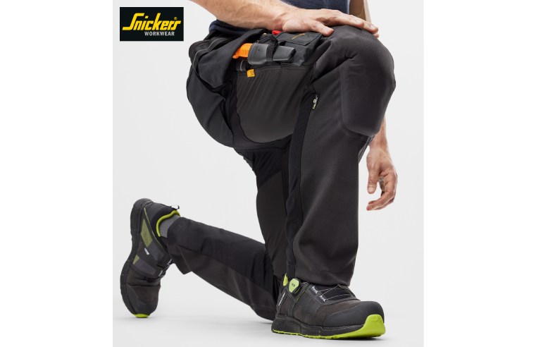 A WORLD FIRST - SNICKERS WORKWEAR’S NEW INTEGRATED KNEEPAD SYSTEM